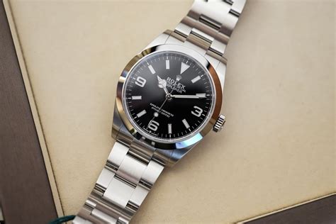 rolex explorer 40 vs 39